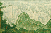 강요배의 정양사망 금강산(년도미상) 